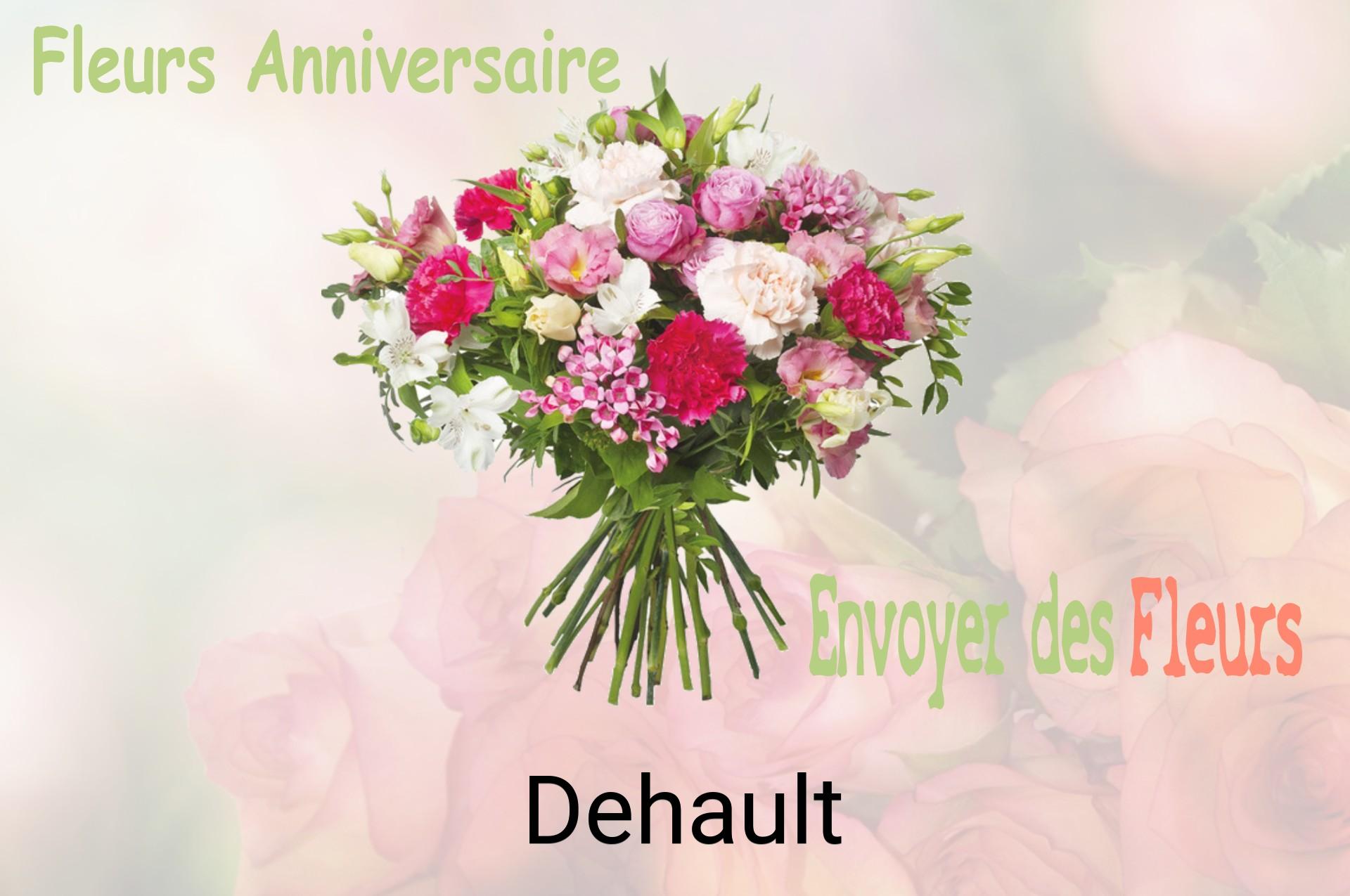 Bouquet de fleurs d’anniversaire livré à Dehault