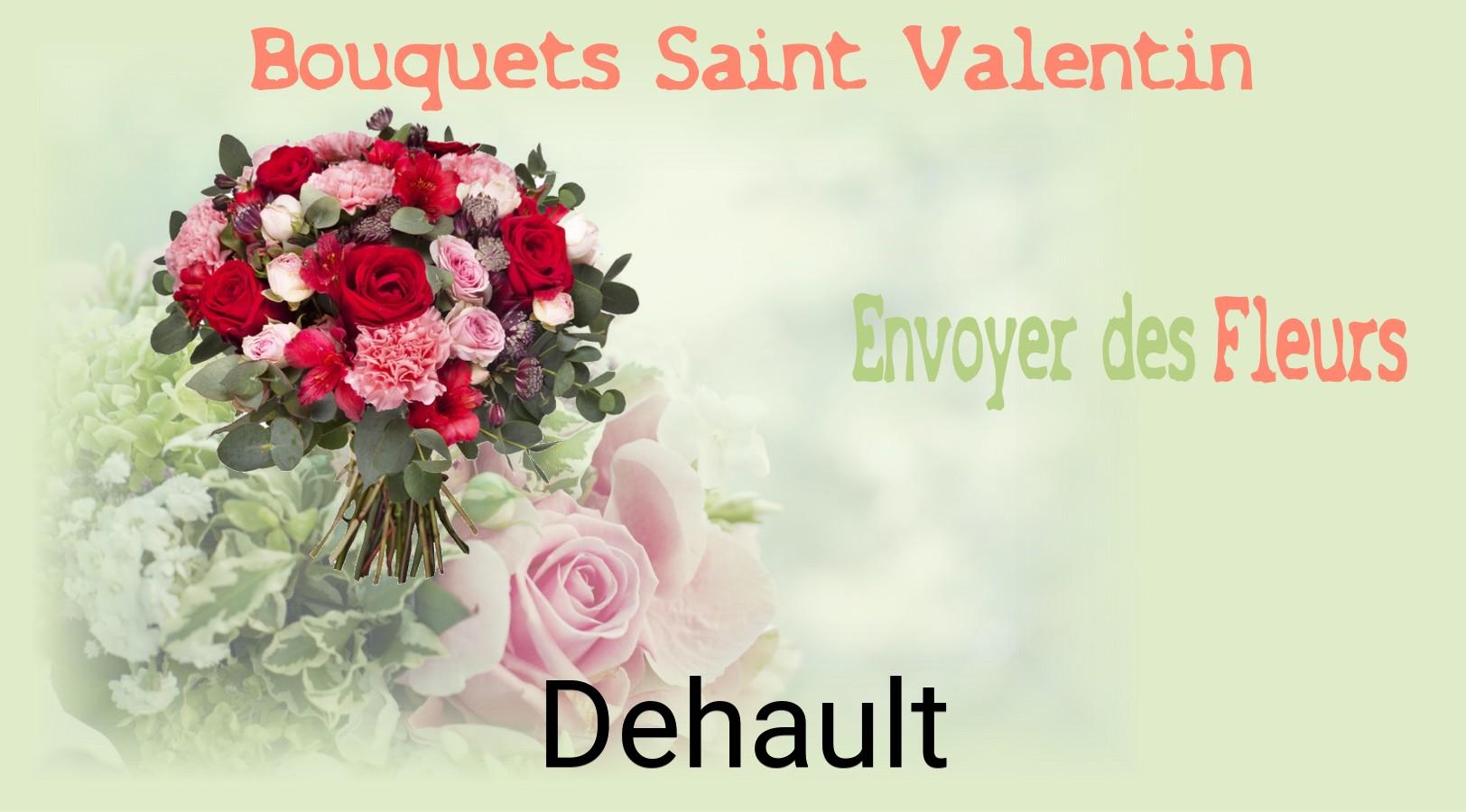 Roses de Saint-Valentin livrées à Dehault
